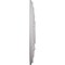 Ekena Millwork Baltimore Medallion (Canopies up to 5 1/2"), 15 3/8"OD x 4 1/4"ID x 1 1/2"P, Ultra Pure White CM15BAUWF - alternate 4
